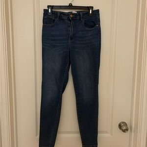 No Boundaries Dark Blue Skinny Jeans